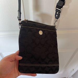 Coach cloth logo crossbody